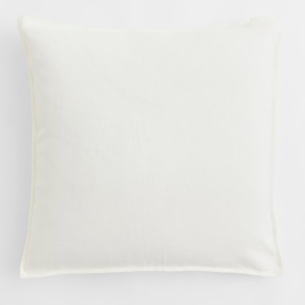 H&M Home Linen Throw Pillow Covers, Set of 2
